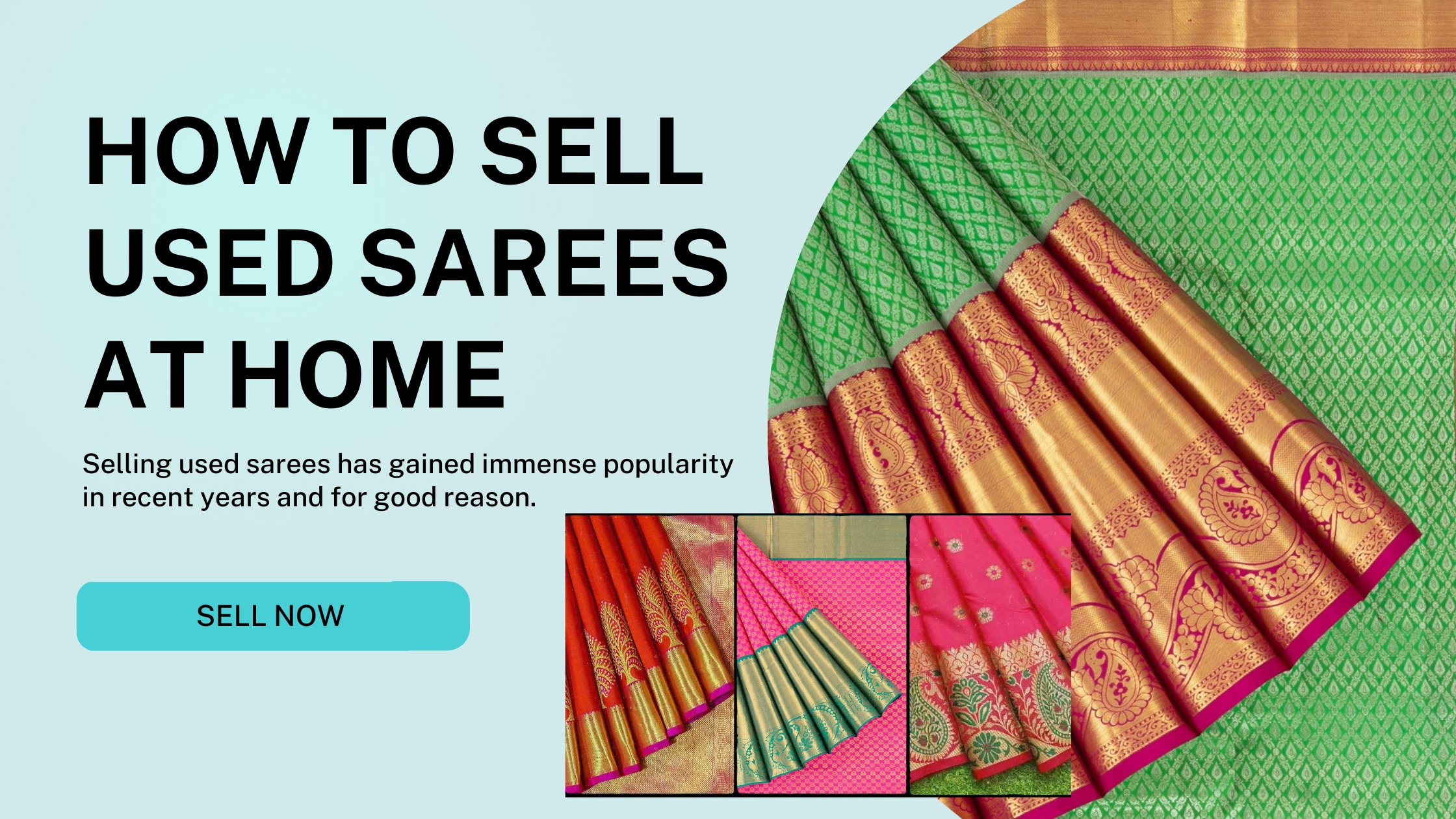 How to Sell Used Sarees from Home