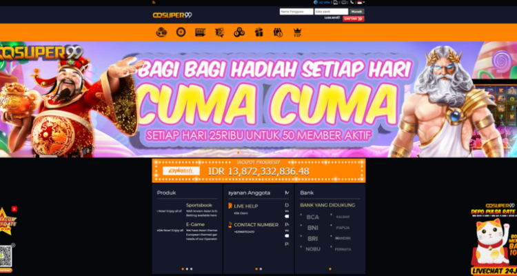 QQSUPER99 Situs Slot Judi Online Terbaik di Indonesia Anti Rungkad