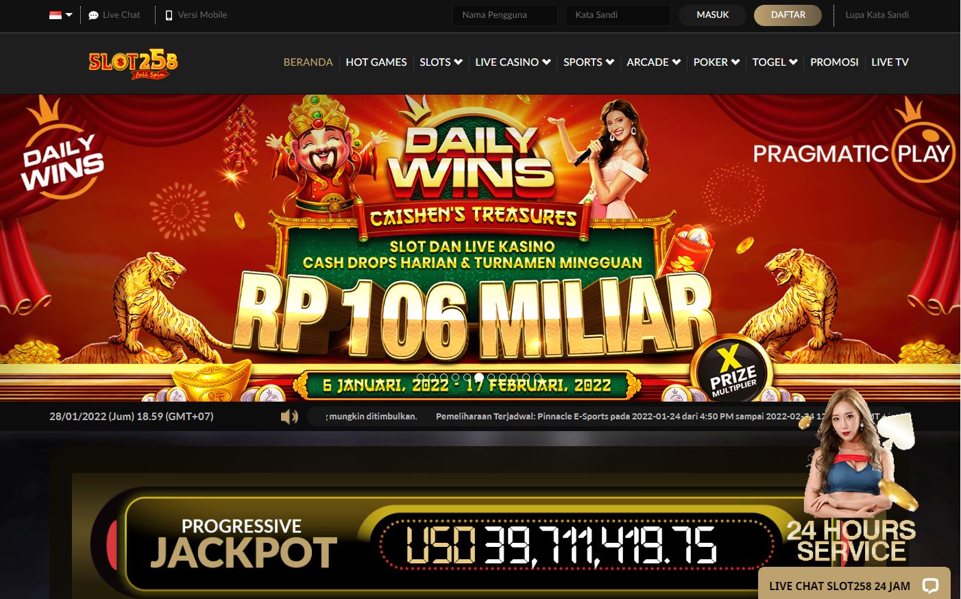 Sering Kasih Jackpot Dan Banyak Bonus Terbaru Mpo Bonus Deposit Perdana 30rb | Slot258
